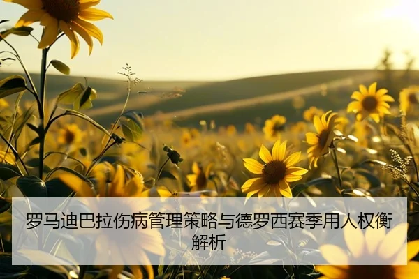 罗马迪巴拉伤病管理策略与德罗西赛季用人权衡解析